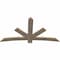 Ekena Millwork Alberta Smooth Timber Gable Bracket, Douglas Fir, 72"W x 39"H x 1 1/2"D x 5 1/2"F, 13/12 Pitch GBW072X39X0206ALB00SDF - alternate 2